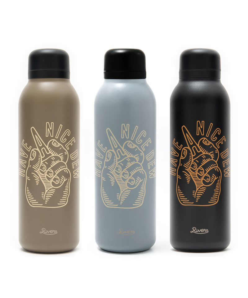 水筒 500ml 保温 保冷 ステンレス 軽量 Rivers 漏れない おしゃれ 新